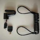 Electric Scooter Skateboard Anti-Theft Disc Brake Wheels Lock With Steel Wire For Xiaomi Mijia M365/ Pro Scooter Accessories