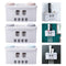 Wall Mount Toothbrush Holder Toothpaste Squeezer Automatic Toothpaste Dispenser