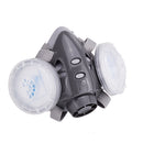 Dual Activated Carbon Double Gas Mask Protection Filter Chemical Half Face Respirator Mask Fire Protection