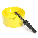80mm Bi Metal Hole Saw Holesaw Cutter Arbor Drill Bit Wood Plastic Kit
