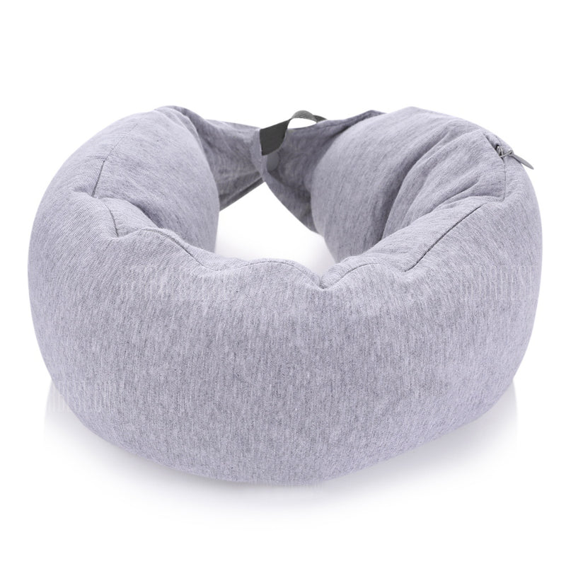 8H U Shaped Head Neck Pillow Natural Latex Sleeping Cushion Home Office Rest Pillow