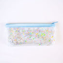 Creative Stationery Pencil Case Korean Transparent Sequins Stationery Box Student Supplies