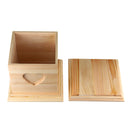 Pet Casket Wooden Cat Dog Burial Personal Cremation Ashes Urn Ash Coffin Box