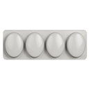 DIY Silicone Soap Mold 4 Holes for Handmade Soap Making Forms 3D Mould Oval Round Square Soaps Molds Cake Mould