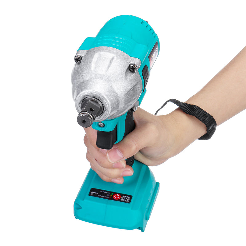 18V 350 Nm Cordless Impact Wrench Driver Brushless Motor Electric Wrench Adapted To Makita Battery With LED Light