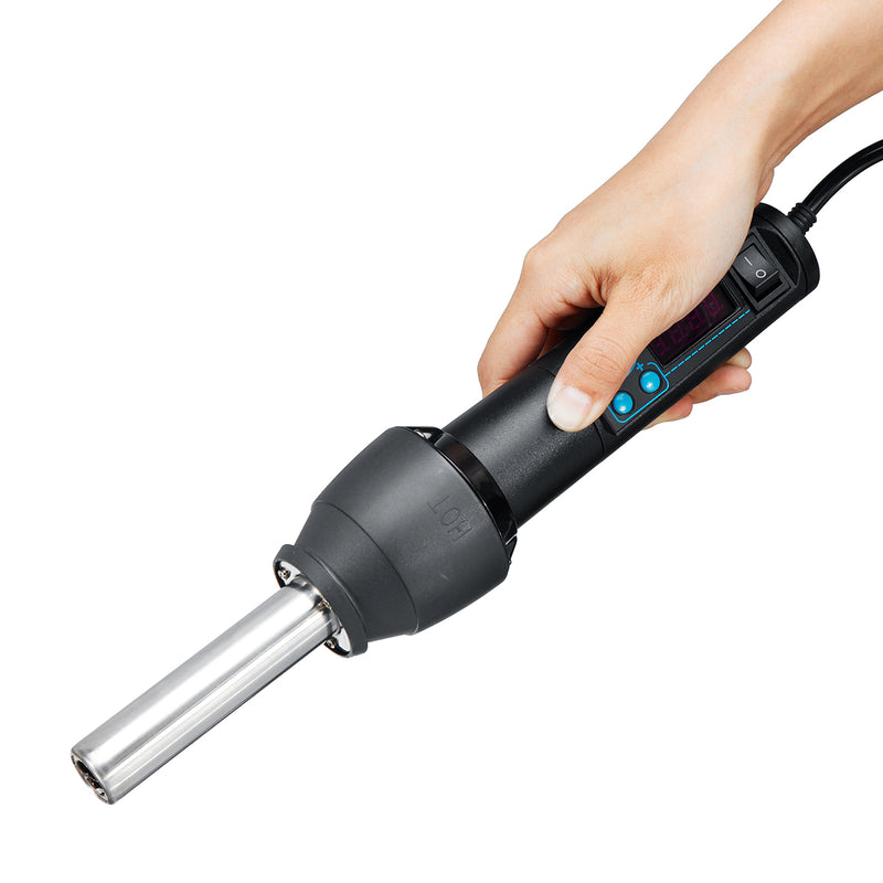 650W 110V Dispaly ESD Hot Air Adjustable Heat G un Portable Constant Temperature BGA Rework Solder Station Soldering Station With 3 Nozzle