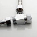 G1/2'' Brass 3 Way T-adapter Angle Valve Diverter Shower Head Water Separator Valve Convertor