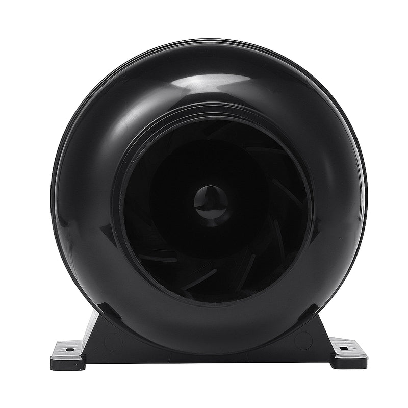 4Inch 32W 240V Black Inline Duct Booster Fan Ventilation Exhaust Air Blower