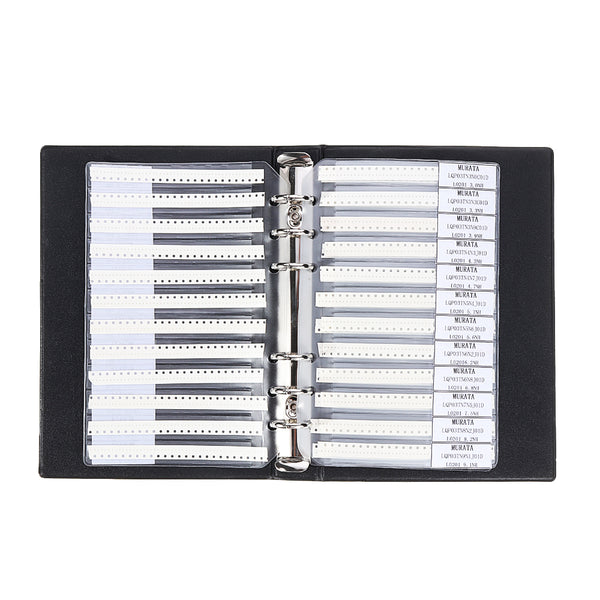 1900pcs 38 Values 50 Each 0201 muRata SMD Chip Inductors Assorted Kit 0.6nH~100nH Sample Book