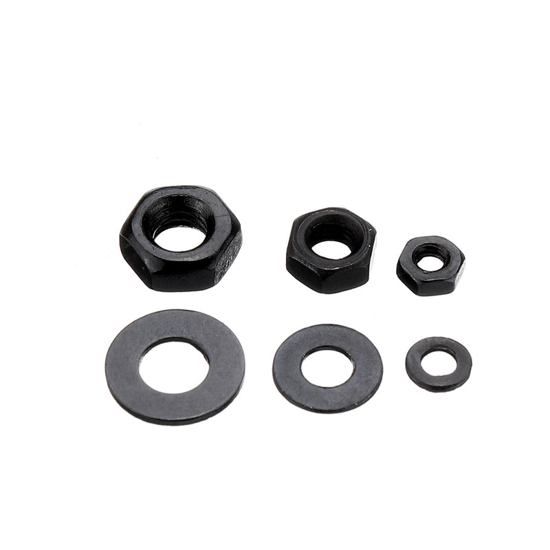 Suleve MXCH8 1080Pcs M2 M3 M4 Hex Socket Cap Head Screw Carbon Steel 12.9 Grade Bolt Nut Assortment Kit 4-30mm