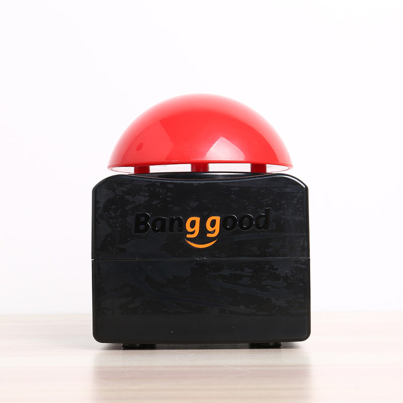 Bang good Buzzer Alarm Push Button Lottery Trivia Quiz Game Red Light With Sound And Light