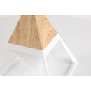 GX.Diffuser LED Night Light USB Interface Charging Wall Lamp Art Pyramid Shape
