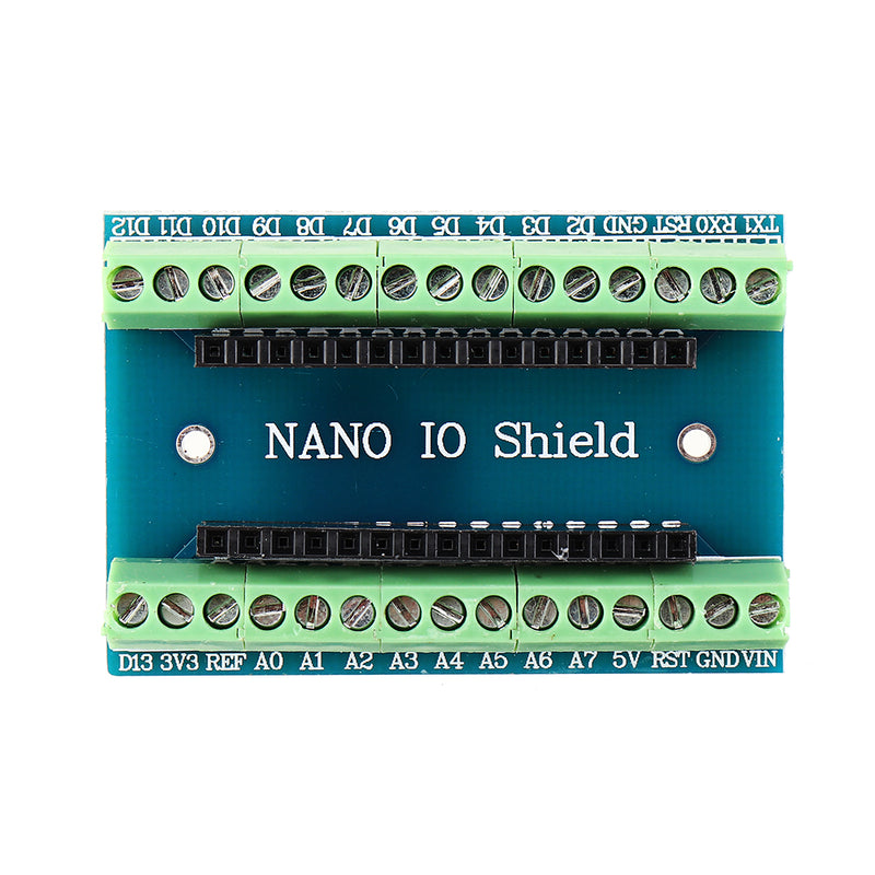 5pcs Nano V3.0 Terminal Adapter AVR ATMEGA328P without NRF2401+ Expansion Interface DC Power Board for