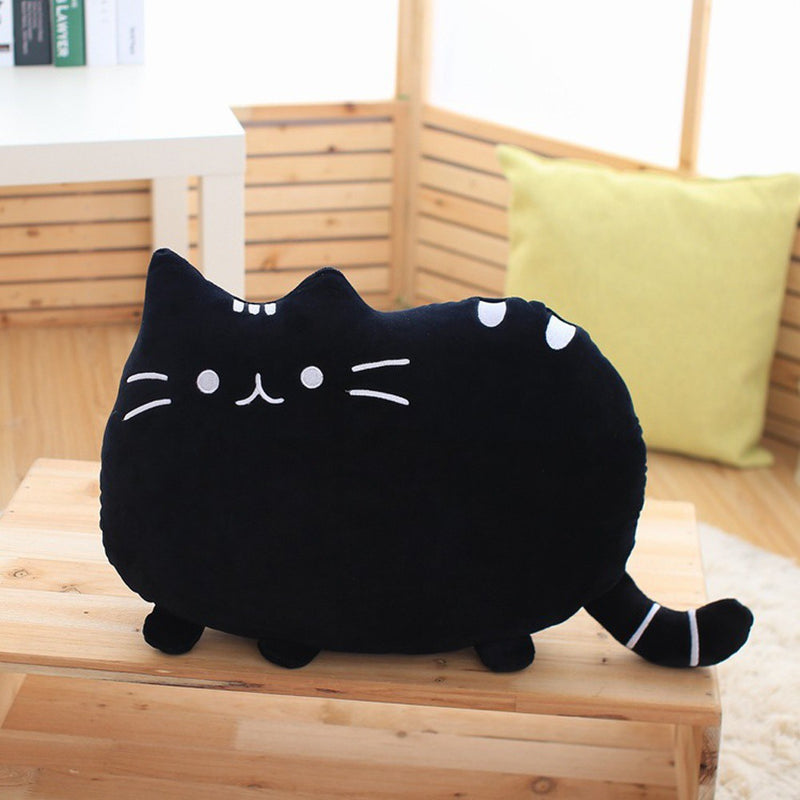 1Pc Creative Cartoon Cat Soft Back Pillow Cushions