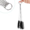 10Pcs Nylon Tube Brush Set Cleaning Brush Set for Glasses Keyboards Jewelry Home Cleaning Supplies