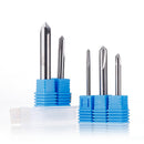 Drillpro 3 Flutes 90 Degree Carbide Chamfer Mill HRE45 3/4/5/6/7/8mm Tungsten Steel Milling Cutter