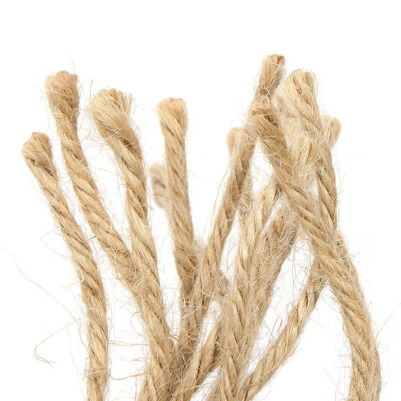 110cm Double Layer Hemp Jute Rope Plant Flower Pot Hanger Holder Macrame Hanging Basket