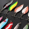 ZANLURE 30 Pcs 7cm-10cm Fishing Lure Rattle Fishing Baits Tackle Hook