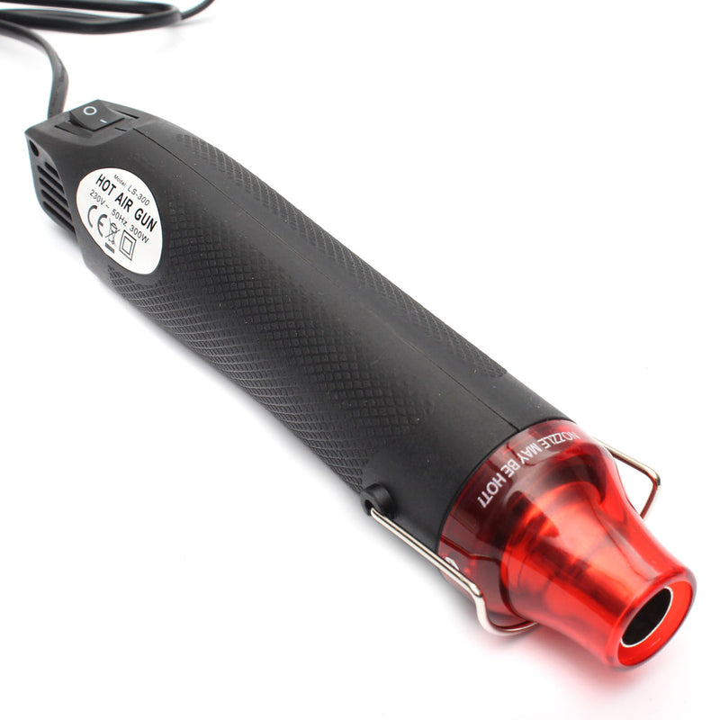 DANIU 220V 300W DIY Electric Heat Shrink Gun Power Tool Hot Air Temperature Gun with Supporting Seat