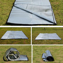 200x200CM Aluminum Foil Sleeping Pad Picnic Mat for Outdoor Camping Hiking Traveling