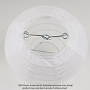 22PCS 6''-14'' Round Paper Lantern Lamp Cover Party Wedding Hanging Decoration Decor