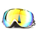 Anti Fog UV Colorful Lens Ski Motorcycle Goggle Outdooors Snow Snowboard Mountain Bike Glasses Eyewear