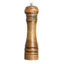 Manual Pepper Grinder Oak Wood Salt And Pepper Mill Multi-purpose Cruet 5" 8" 10" Kitchen Tool With Ceramic Grinder
