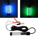 ZANLURE 12V 10W 108 Beads LED Underwater Night Fishing Light Green/Blue/Yellow Light Fishing Lamp