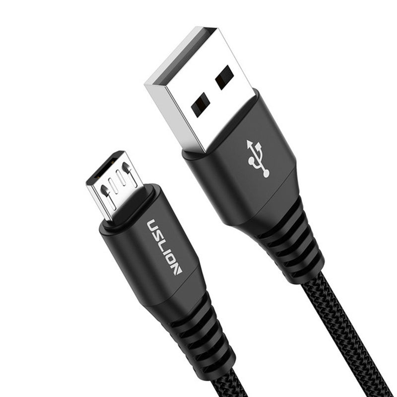 USLION 3A Micro USB Fast Charging Data Cable For Xiaomi Redmi Note 5 Android