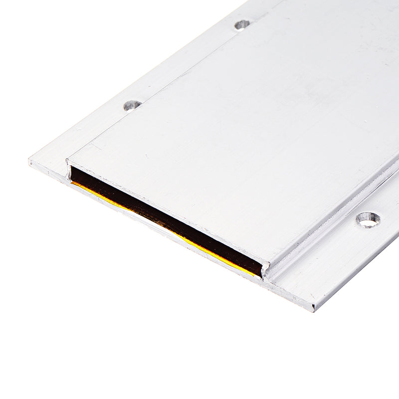 AC220V 60W 60 Degrees 77x62x6mm Insulated Ceramic PTC Element Heating Plate Liquid Aluminum Shell Heater