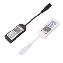 5Pins Black White Type bluetooth APP Controller For RGBW LED Strip Lighting DC5-24V