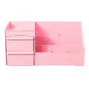 Plastic Desktop Organizer Storage Box Makeup Drawer Organizer Jewelry Nail Cosmetic Container Case