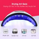 36W Professional UV/LED Lamp Smart Nail Dryer Gel Polish Curing Manicure Machine