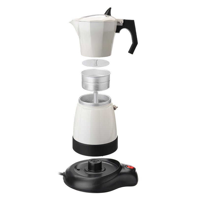 6 Cups Electric Tea Coffee Maker Pot Espresso Machine Mocha Home Office 480W Coffee Machine
