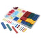 Soloop 385pcs Combination NylonTerminal Heat Shrinkable Tube With Stickers