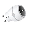 Minleaf DE-2 16A Smart WIFI Socket 110-240V EU Plug Work with Amazon Alexa Google Home IFTTT Compatible with Minleaf Smart Life APP