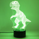 3D Dinosaur LED Desk Table Lamp 7 Color Changing USB Night Light 5V