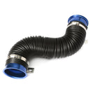3'' 75mm Modified Cold Air Intake Hose Turbo Dust Turbine Flexible Car Tube Pipe Kit