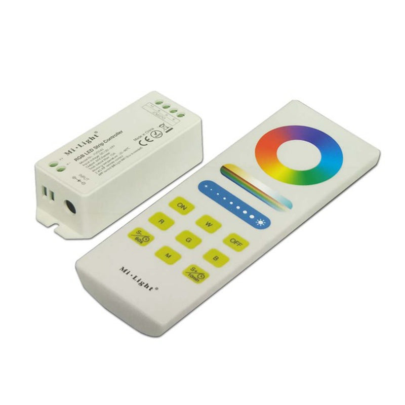 Milight FUT044A 15A RGBW LED Strip Light Controller + 2.4G RF Wireless Remote Control DC12V-24V