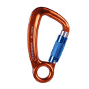 XINDA XD-Q9651 Aluminum 30KN Climbing Carabiner Auto D-shape 3-Way Lock Aerial Safety Accessory