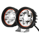12-80V 1000lm 40W Motor Bike Scooter Headlamp Bicycle ATV Spotlight Black White