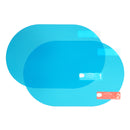 2Pcs Car Waterproof PET Anti-fog Rearview Mirror Side Window Soft Protective Film Transparent
