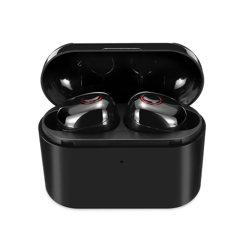 [bluetooth 5.0] Portable TWS True Wireless Earphone Mini Noise Cancelling Stereo Sport Headphone with Charging Box