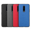 Bakeey Anti-finerprint PU Leather Soft Silicone Edge Shockproof Protective Case For OnePlus 7 PRO
