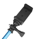 28-95CM Aluminum Blue Self Portrait Handheld Monopod for Xiaomi Yi Gopro Phone