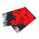 4PCS 200 x 230cm 3D Leopard Rose Printed Bedding Pillowcase Sheet Quilt Cover Bedding Sets