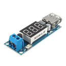 3Pcs DC-DC 4.5-40V Step Down LED Volt Meterr USB Voltage Converter Buck Module 5V/2A