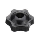 M5 Hand Screw Heated Bed Platform Leveling Nut Through Hole Plum Blossom Nut for 3D Printer