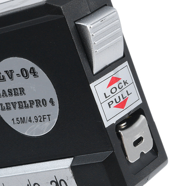 Loskii DX-012 Multipurpose Laser Level Horizontal Vertical Measure Tape Aligner Ruler With 3 Bubbles