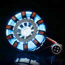 MK2 Acrylic Remote Ver. Tony ARC Reactor Model DIY Kit USB Chest Lamp Remote Control Illuminant LED Flash Light Set